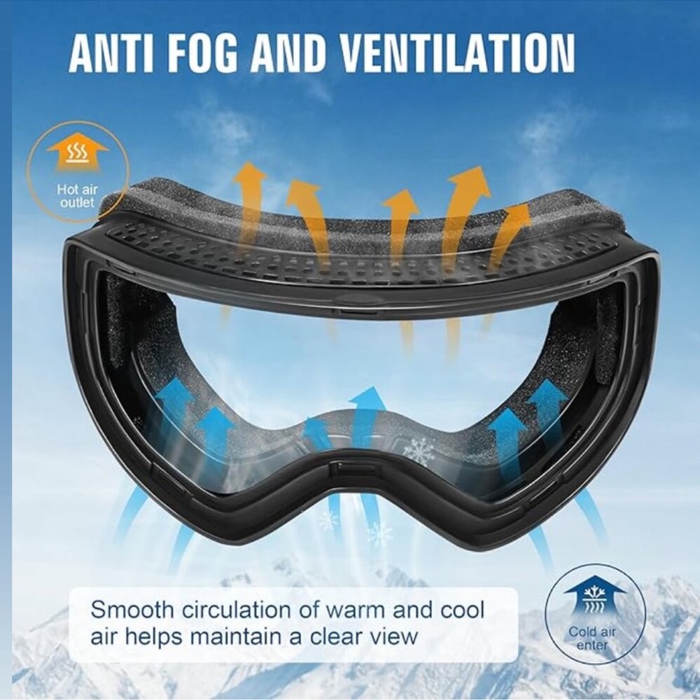 New Ski Pink Goggles - Picture 8 of 10